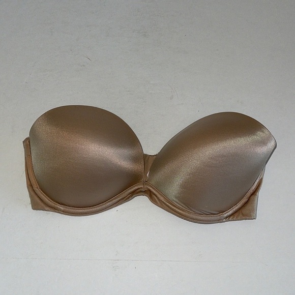 Victoria’s Secret Nude Very Sexy Strapless Push Up Underwire Bra - Picture 1 of 6